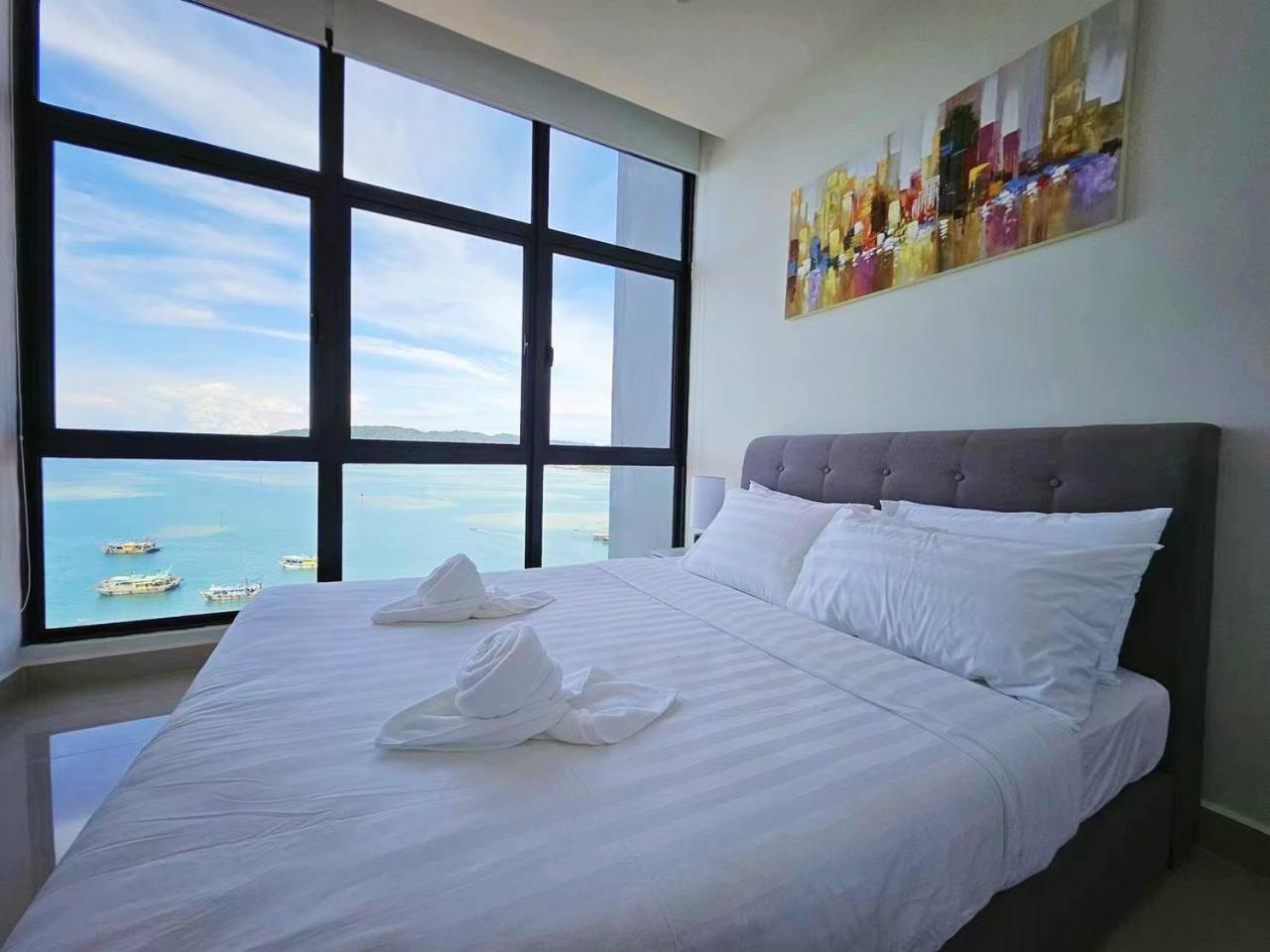 Sunset Seaview Studio Apartment At Kota Kinabalu City Centre Экстерьер фото
